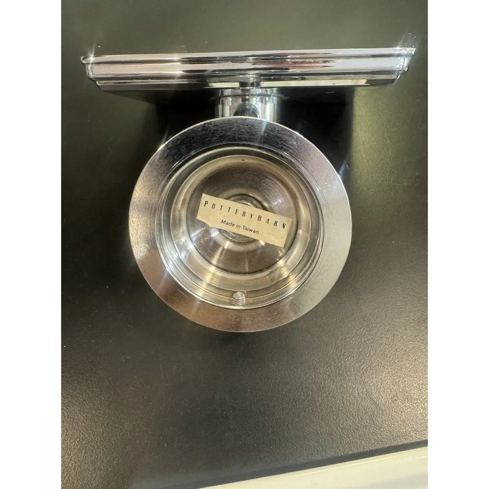 Pottery Barn Wall Mounted Soap Dish  Polished‎ Chrome-hardware Not Included